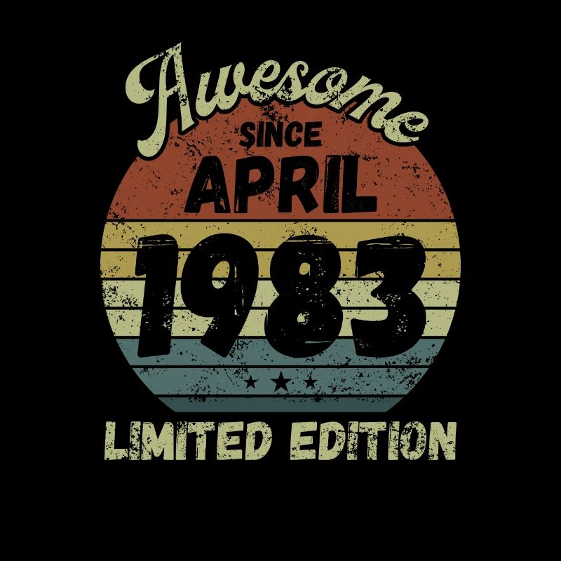 Awesome since April 1983 - Geburtstag