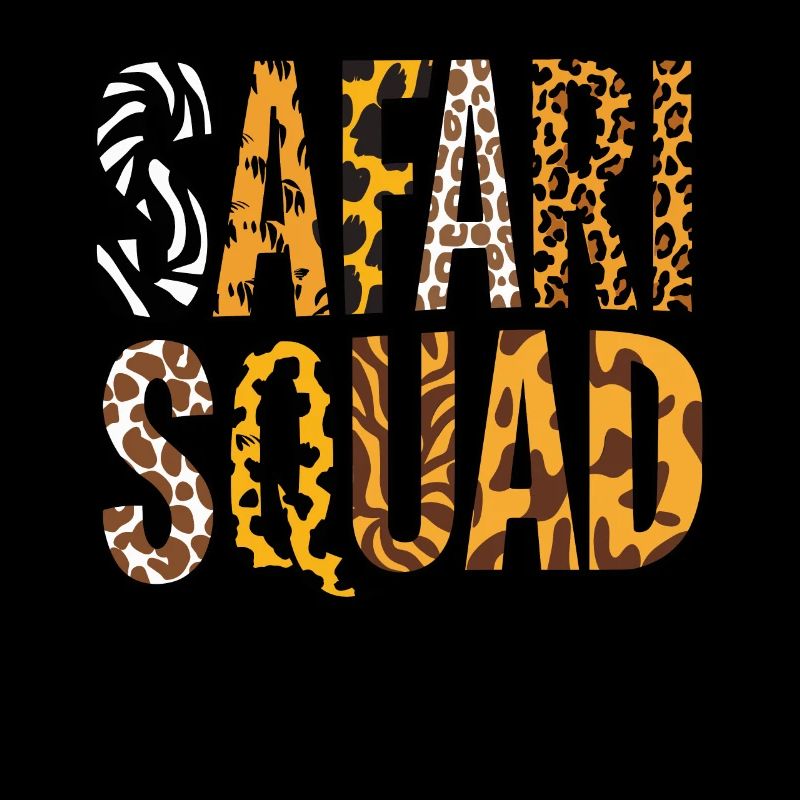 Safari Squad Adventurous Animal Patterns