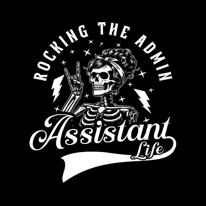 Admin Assistant Rocking The Admin Office Worker