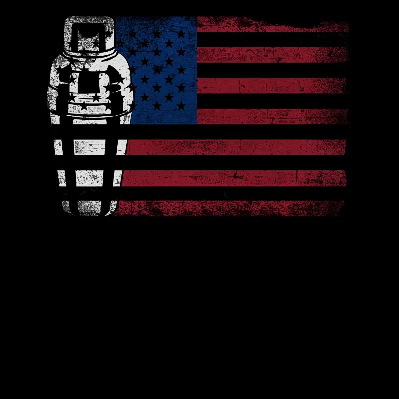 Bartender Mixologist American Flag