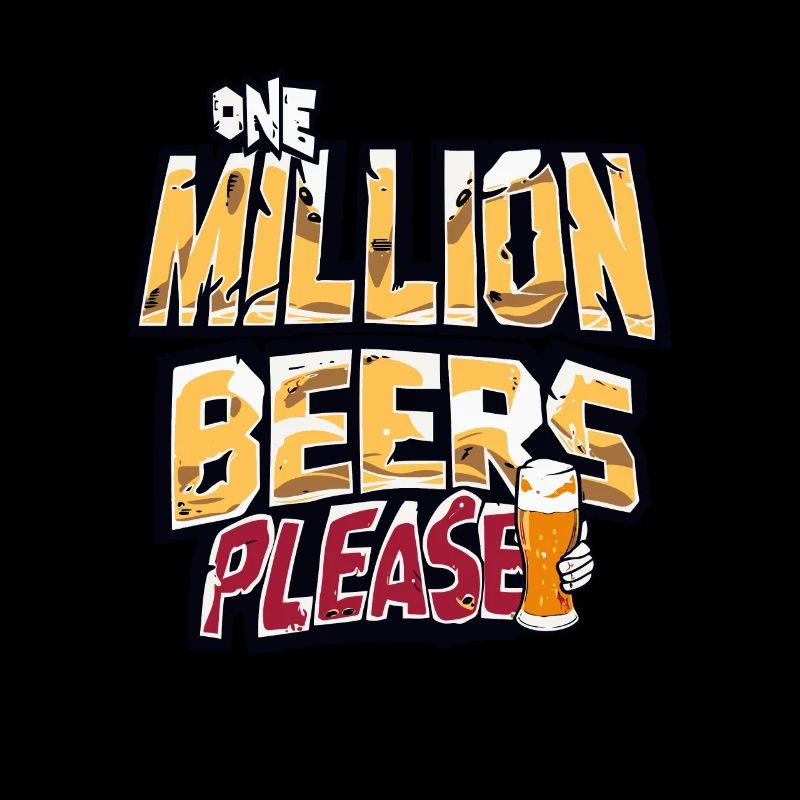 A Million Beers Please - Beer Memes for Men