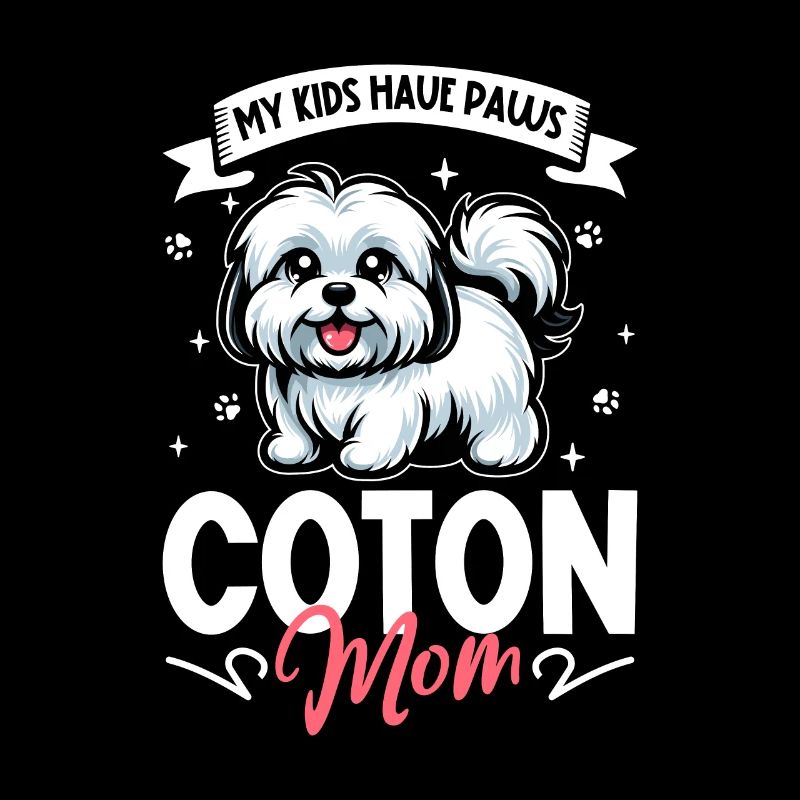 Coton de Tulear Mama