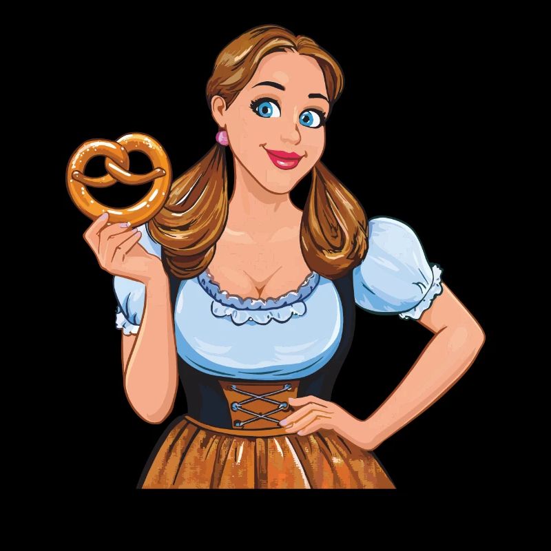 FRAU DIRNDL BREZEL