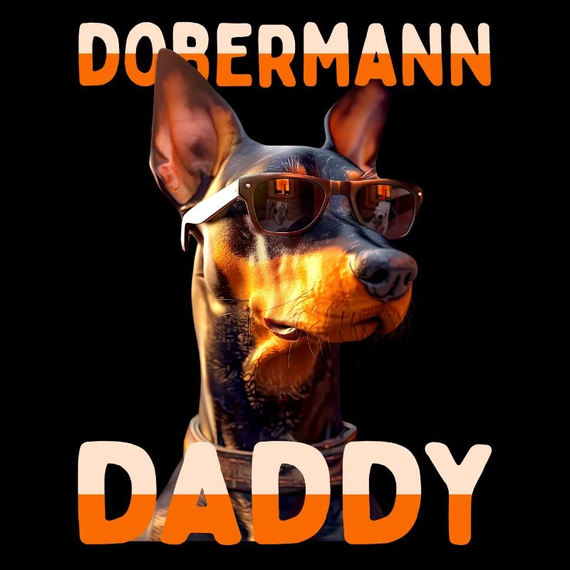 Doberman Daddy Dad Dad Father's Day Dad Doberman