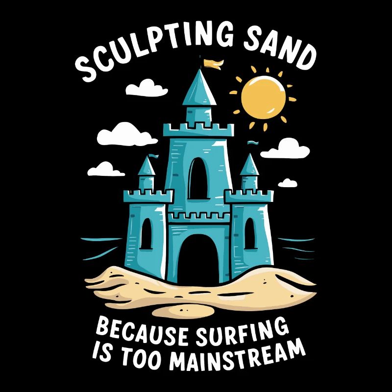 Art créatif des châteaux de sable sur la plage | Sculptures
