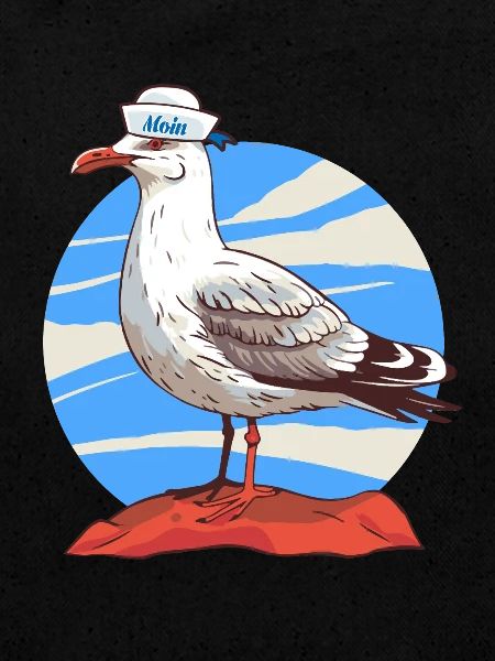 Möwe maritim Matrose