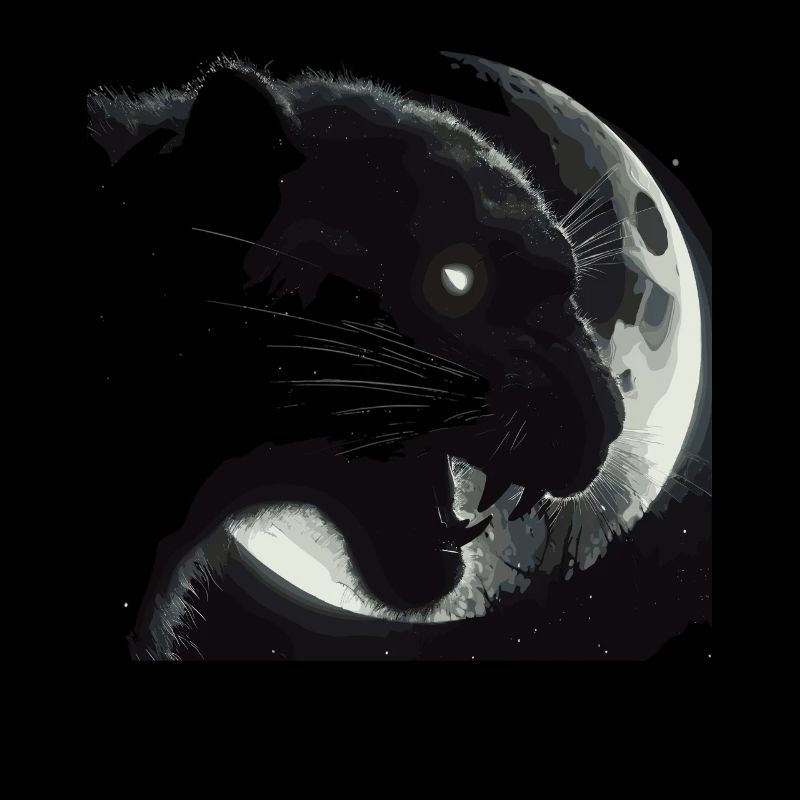 head in the moonlight