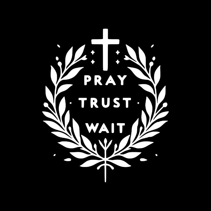 Pray Trust Wait