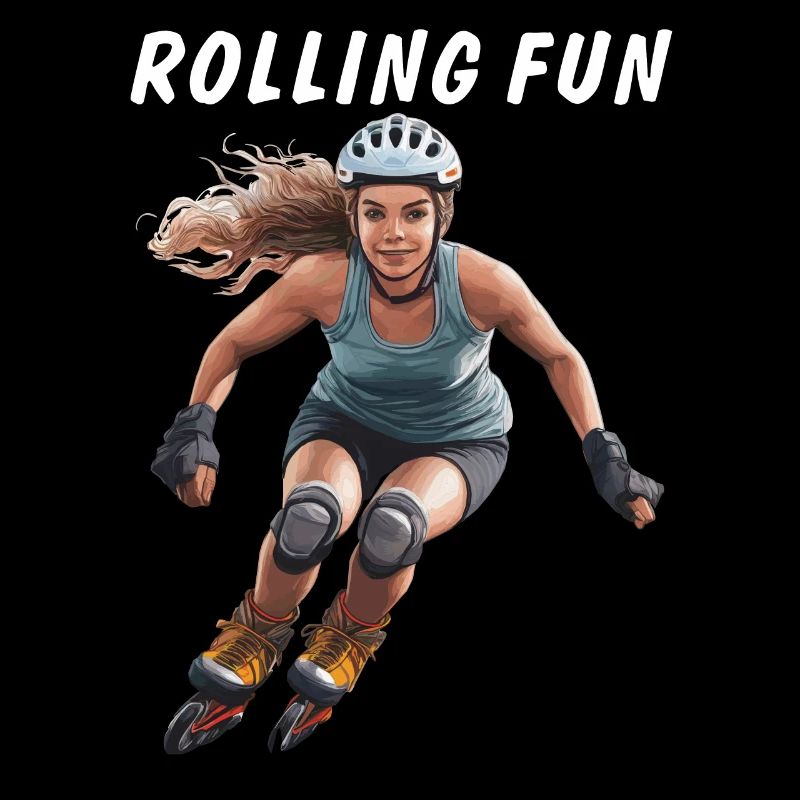 FRAU ROLLSCHUHE ROLLING FUN