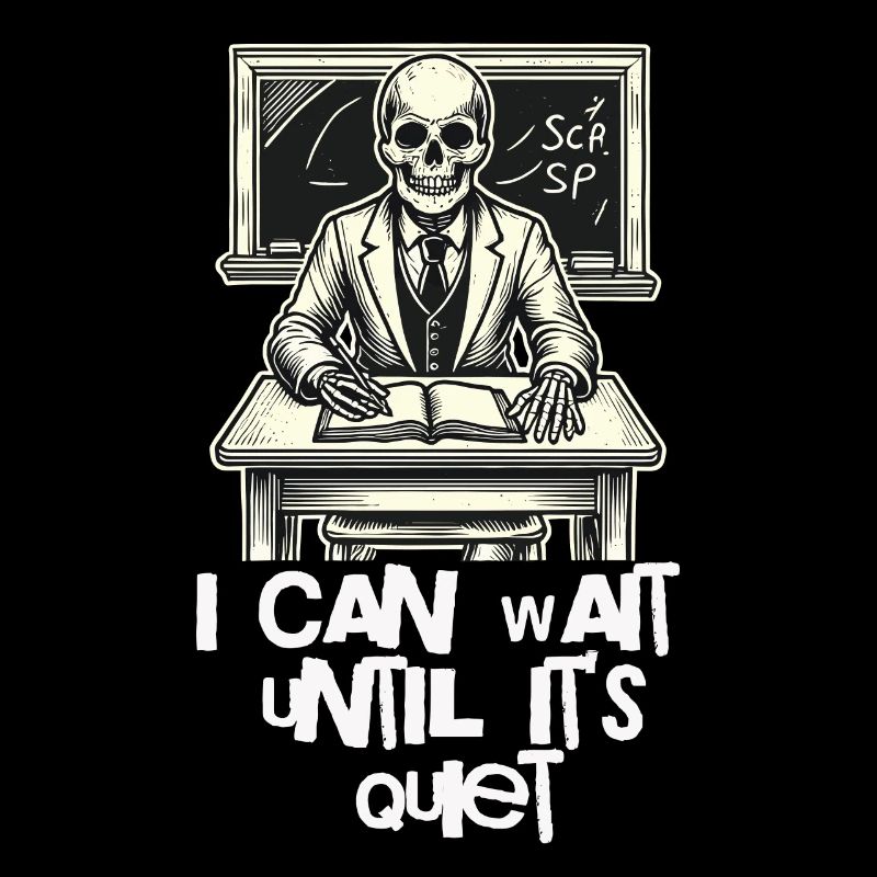 Lustiges Lehrer Halloween Sarkasmus Spruch Design