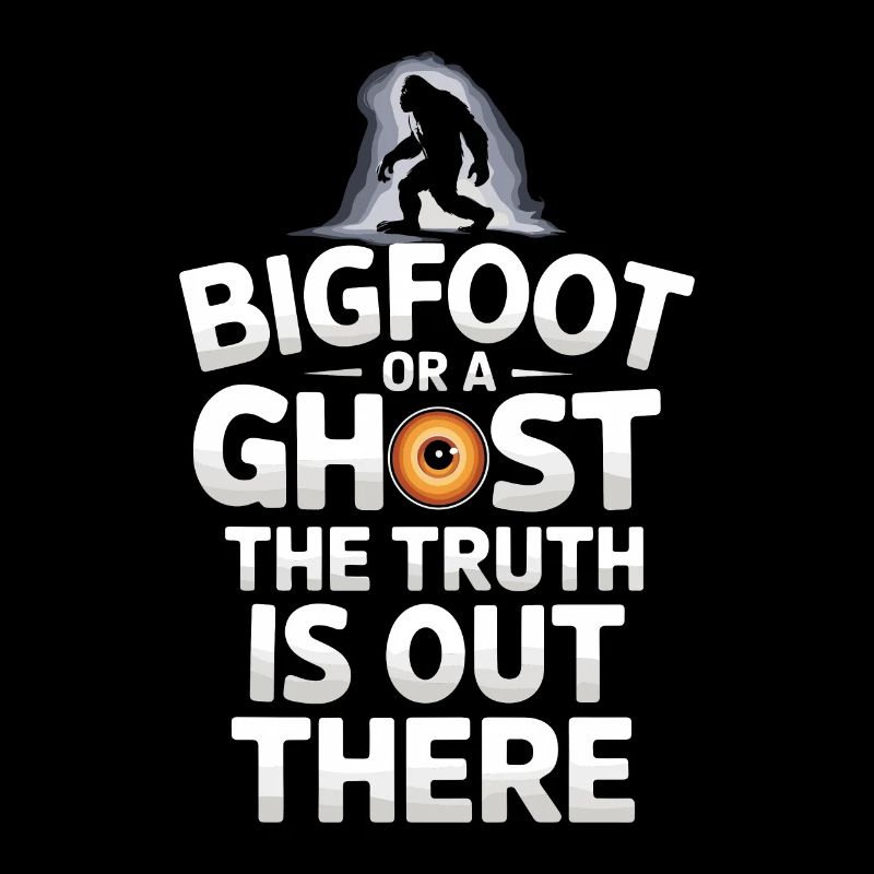 Bigfoot croyant Sasquatch Cryptide Créature de la forêt