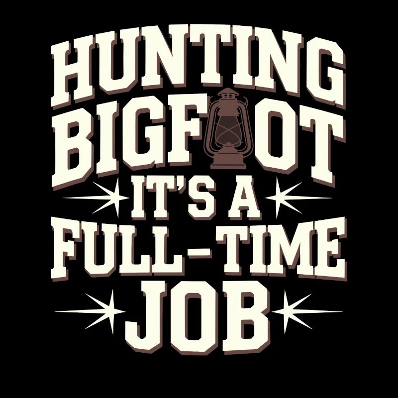 Bigfoot Believer Sasquatch Cryptid Forest Creature