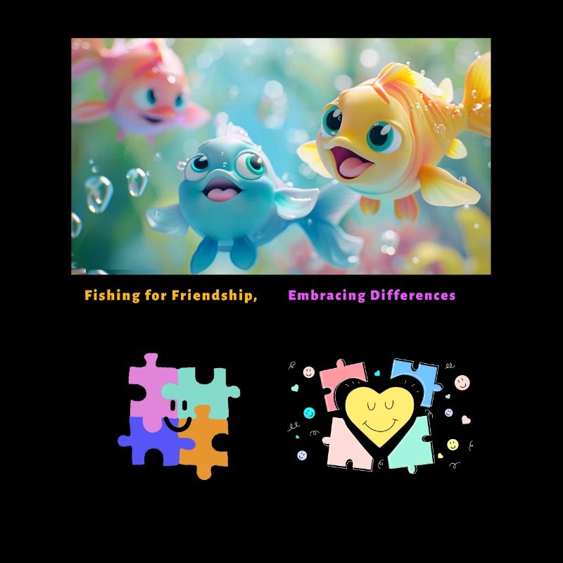 Fishing for Friendship Embracing Differences