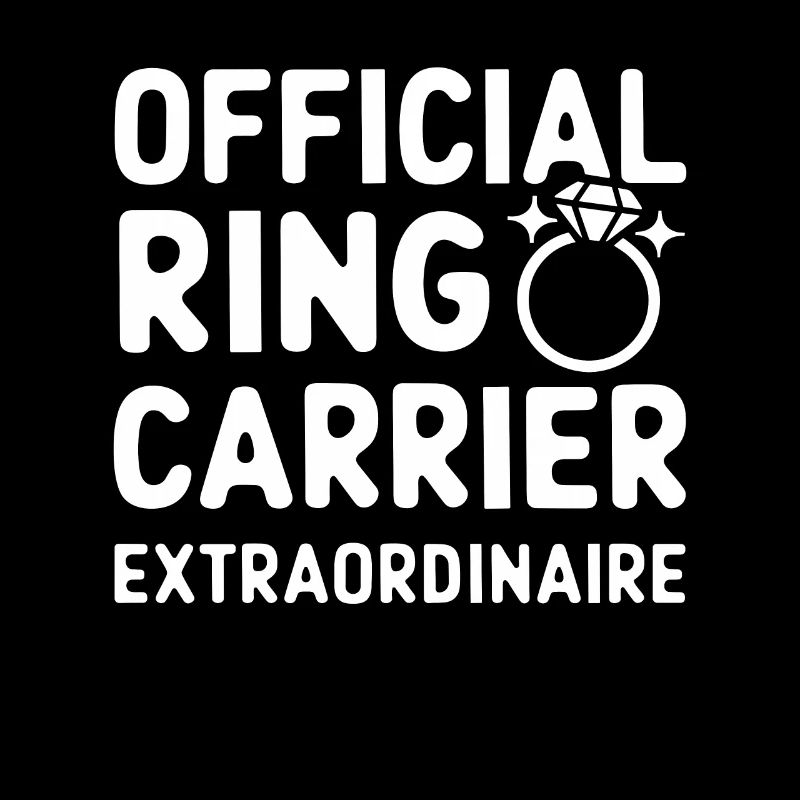 Ring Dude Hochzeitszeremonie Ring Guy
