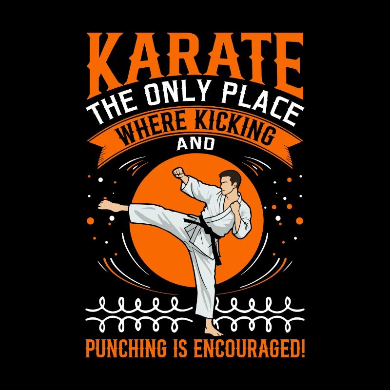 Karate: Der einzige Ort, an dem getreten und geschlagen wird