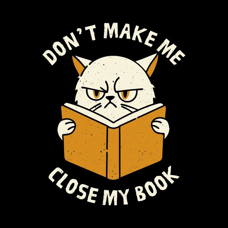Zwinge mich nicht, mein Buch zu schließen