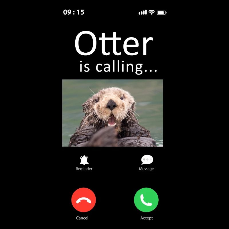 Otter Phone Display Otter Is