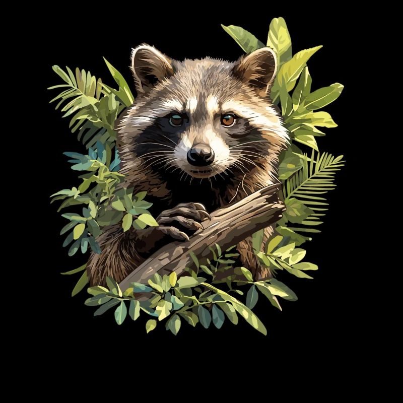 Waschbären Waschbär