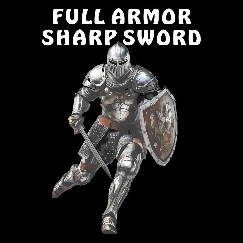 ARMURE COMPLÈTE ÉPÉE TRANCHANTE