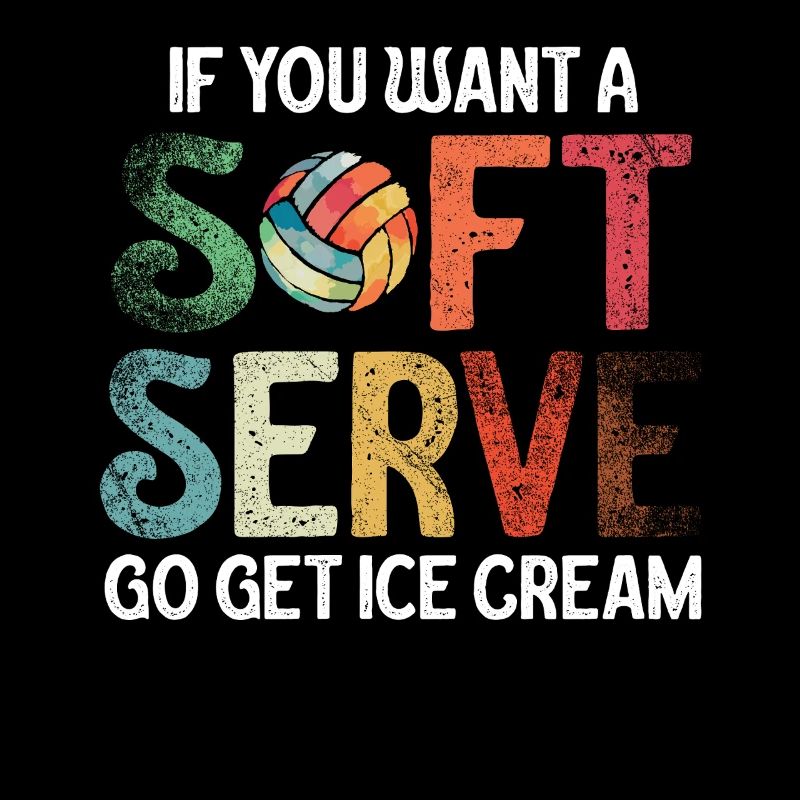 Wenn Sie ein Softeis wollen, holen Sie sich Eis
