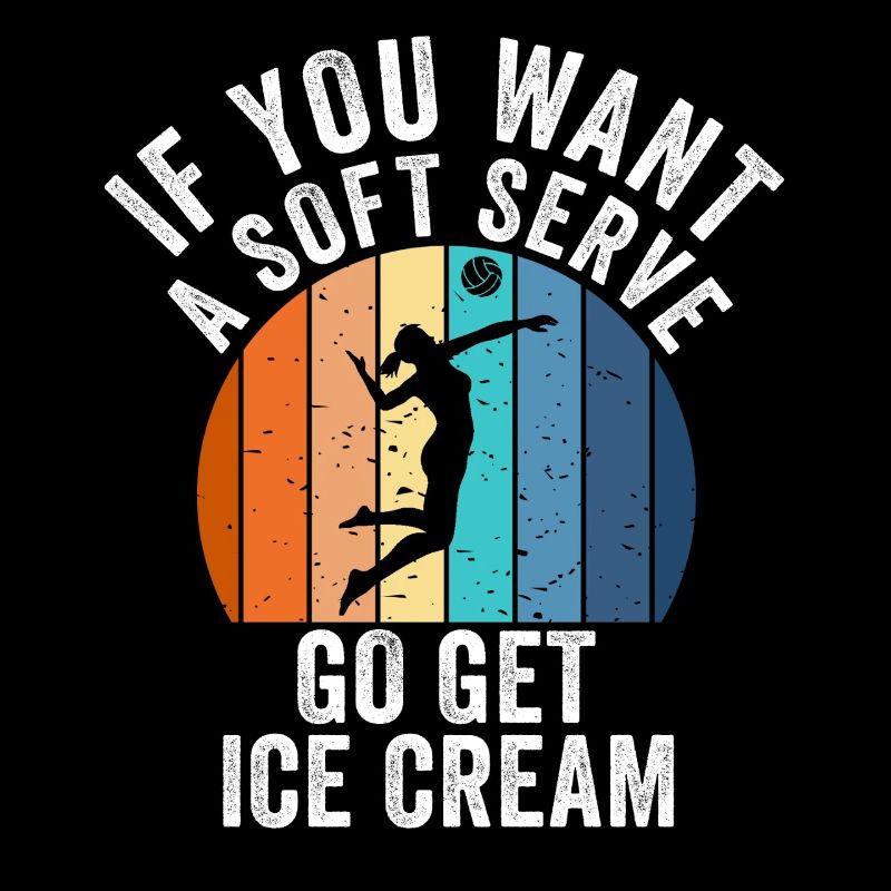 Wenn Sie ein Softeis wollen, holen Sie sich Eis