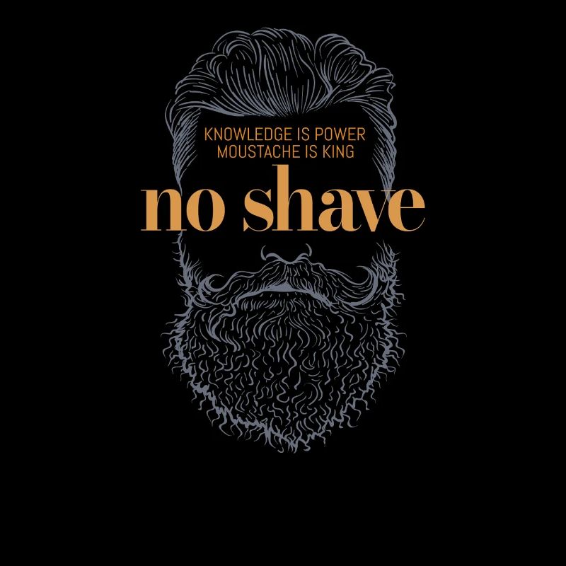 Pas de rasage de barbe Conception graphique Pas de rasage Barbe Graphique