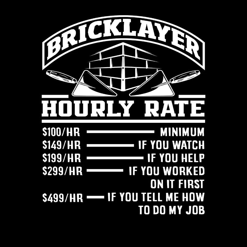 Mason Hourly Rate Funny Explanation Design