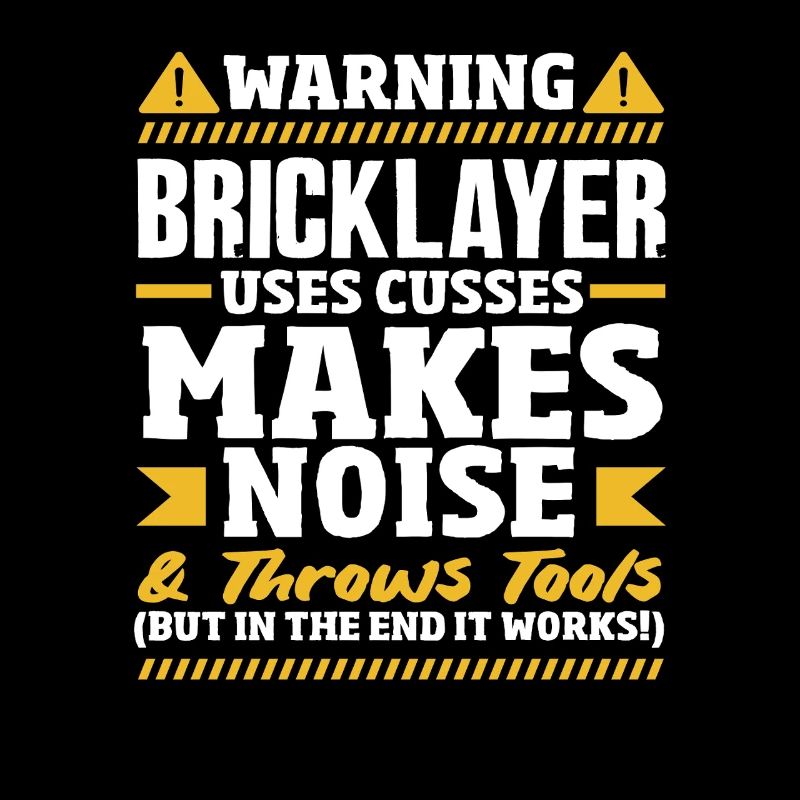 Mason warning uses curses and makes noise