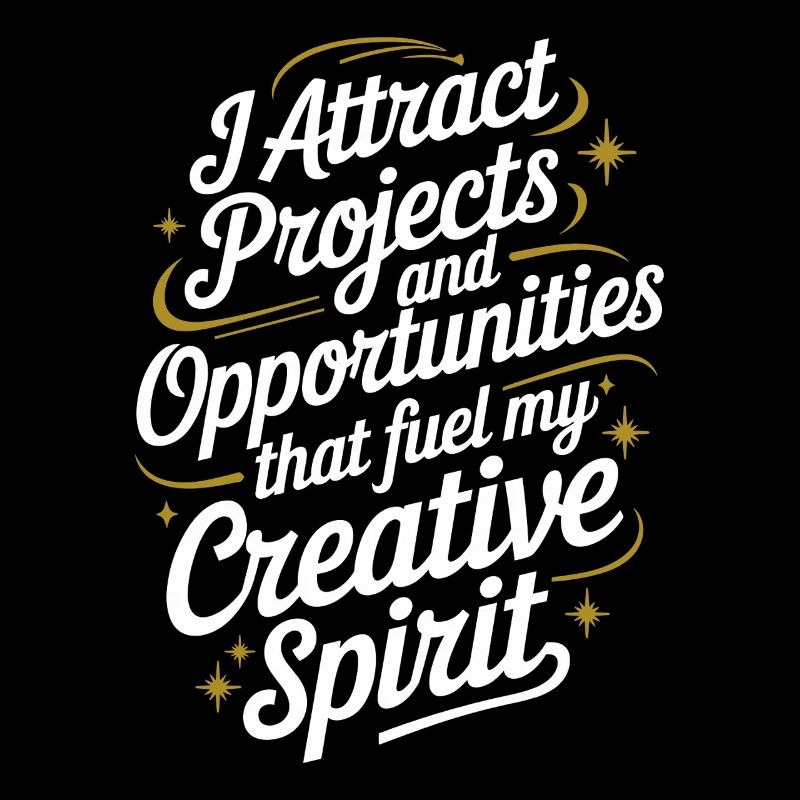 I attract projects and opportunities, manifest