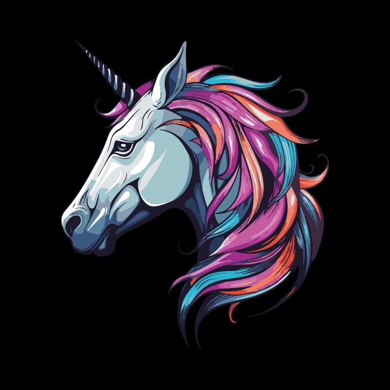 Portrait de licorne
