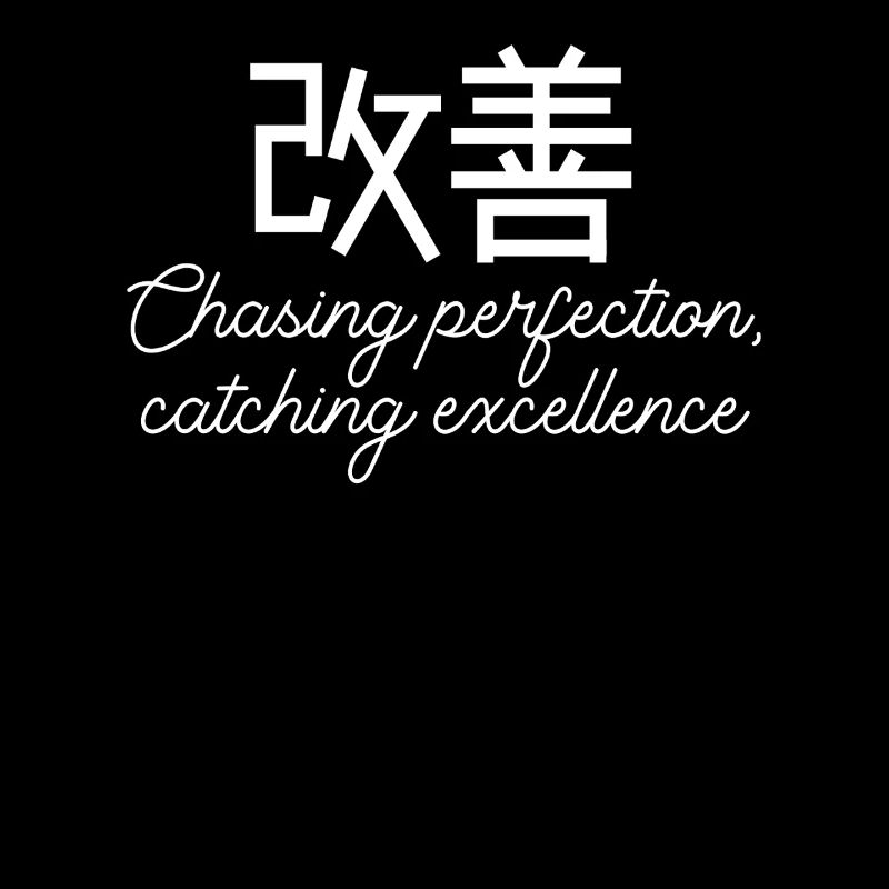 Kaizen Mindset Chasing Perfection