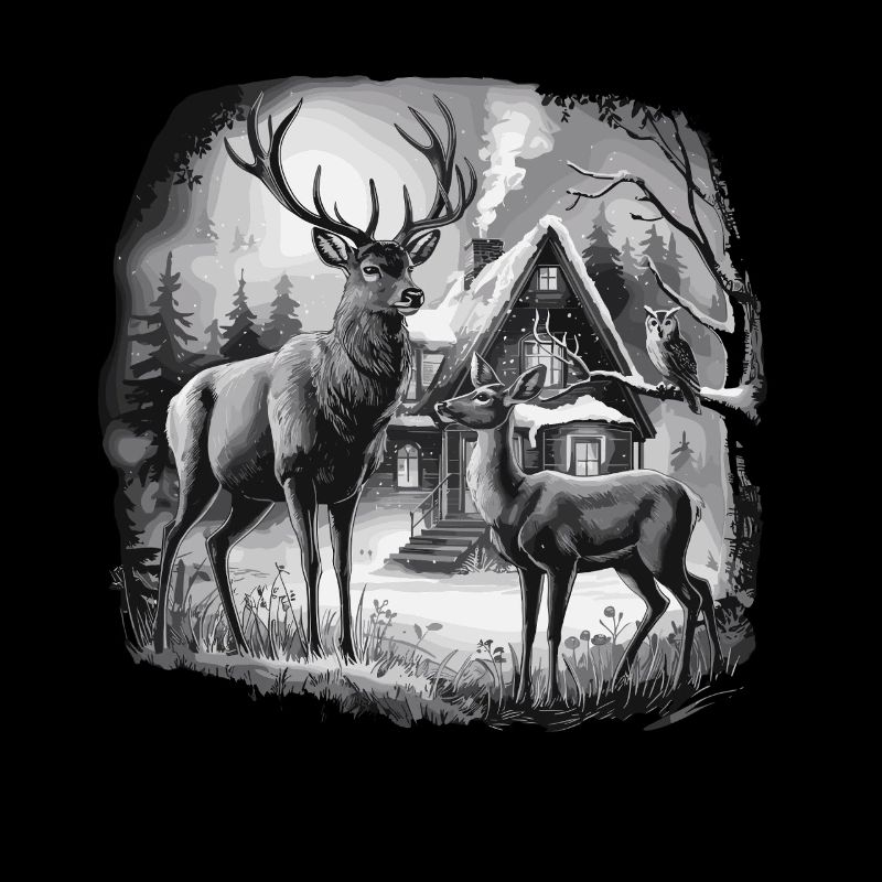 Deer Landscape Forest Experience nature with