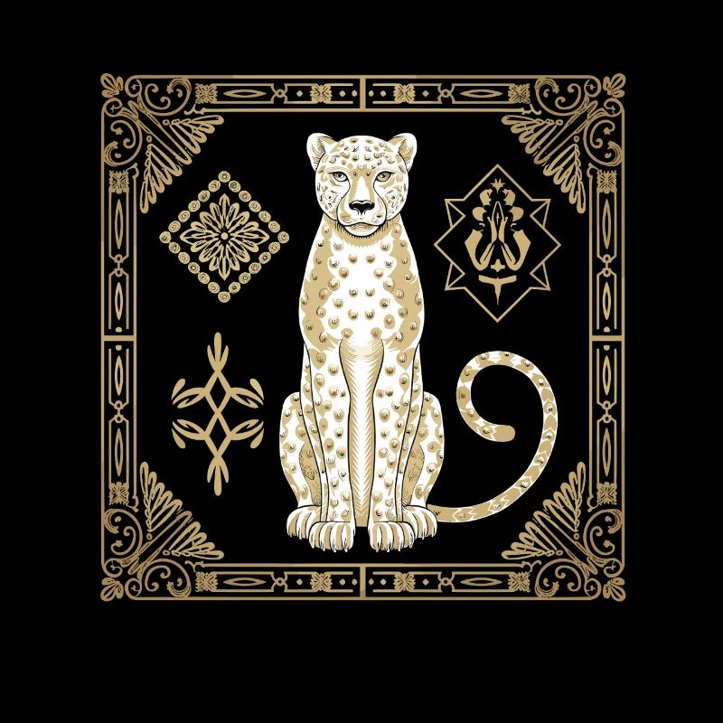 L’art du guépard : élégance et style dorés