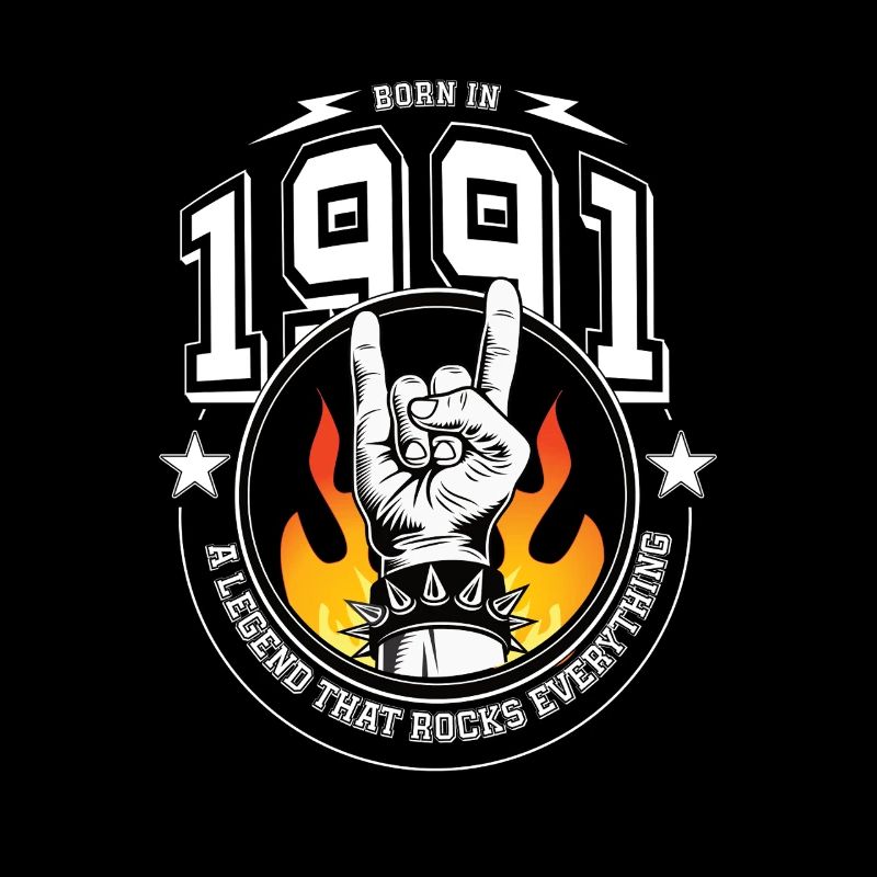 1991 Birthday, rocks everything