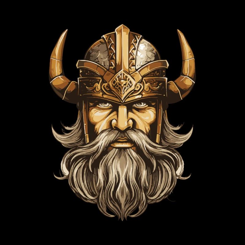 Wikinger Krieger Valhalla Odin