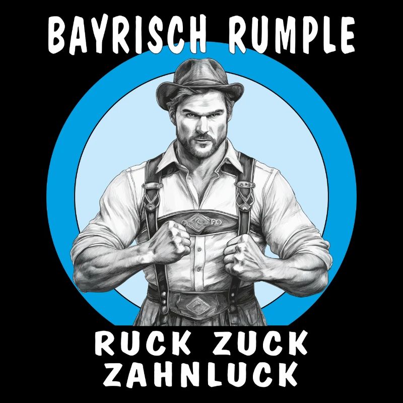 MAN BAVARIAN RUMBLE IN NO TIME AT ALL TOOTH GAP