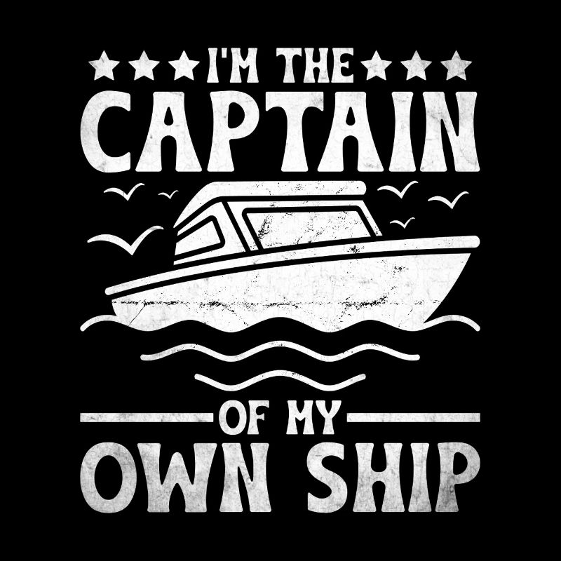 Je suis le capitaine de mon propre bateau à rames