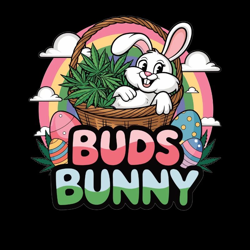Buds Bunny – Fun Easter Design for Adults