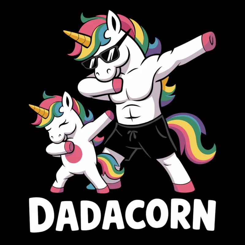 Dadacorn Einhorn Papa