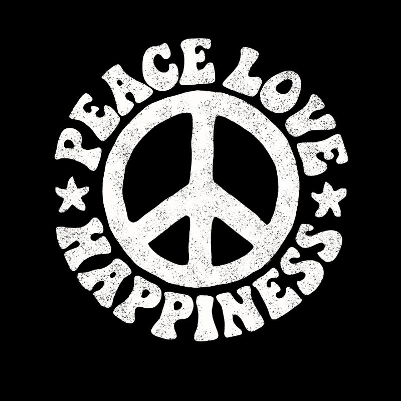 Friedenszeichen Friedenssymbol Hippie Geschenk