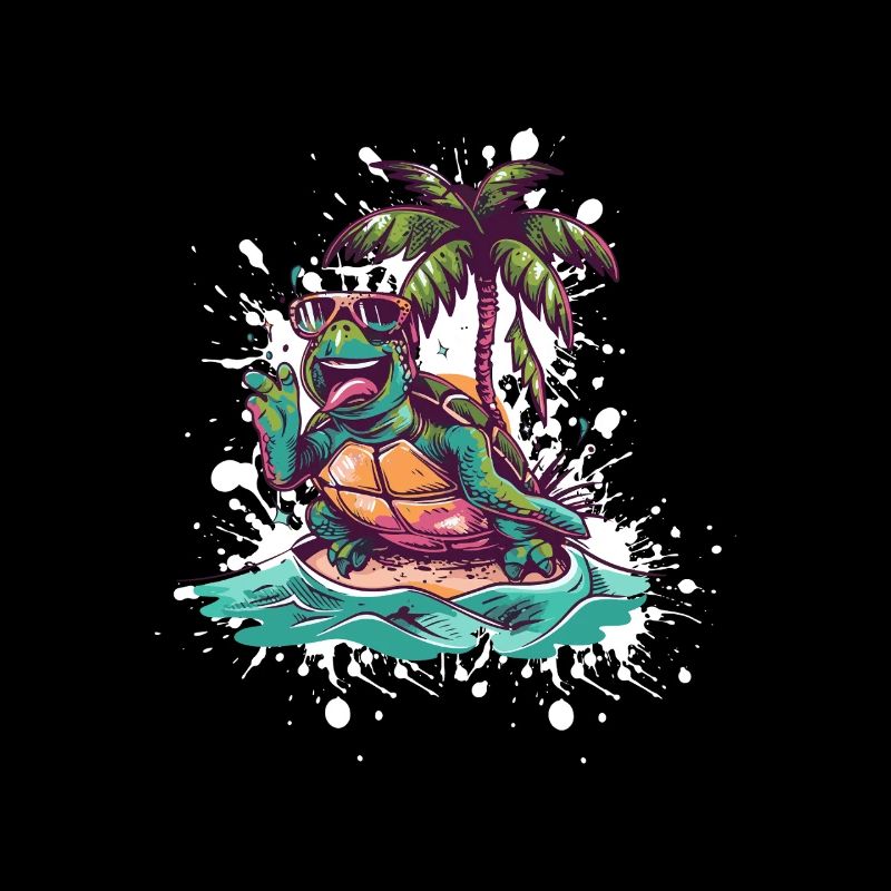 Turtle Island Palm Tree