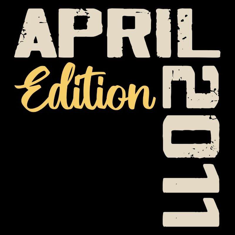 13 Jahre Jubiläum April 2011 Geburtstagsgeschenk