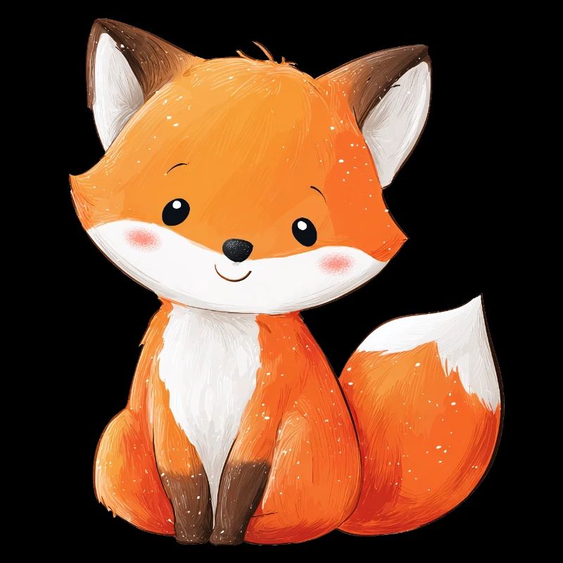 Mignon bébé renard