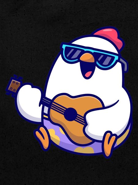 Penguin Guitar Beach Jam