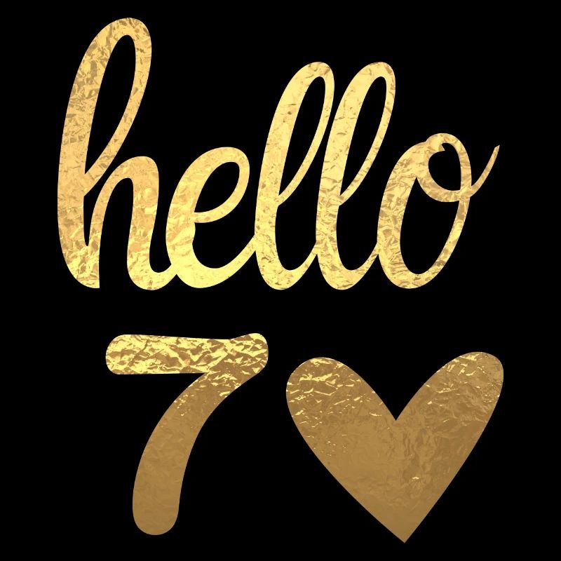 Hello 70 doré