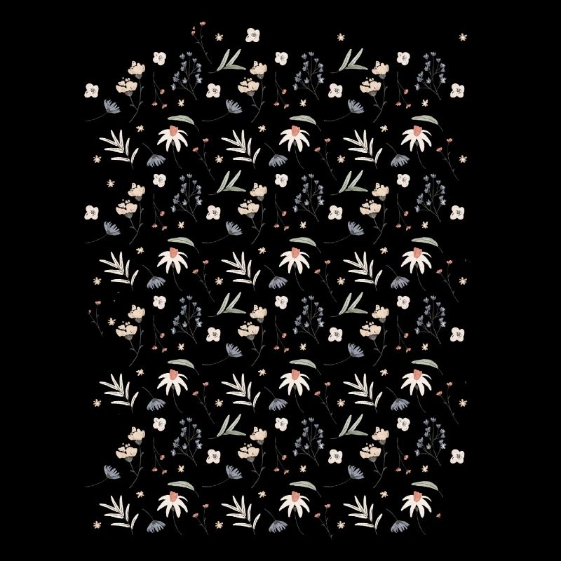 Pastel floral pattern