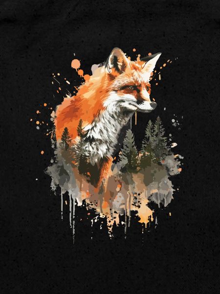 Aquarell Fuchs, Fuchs