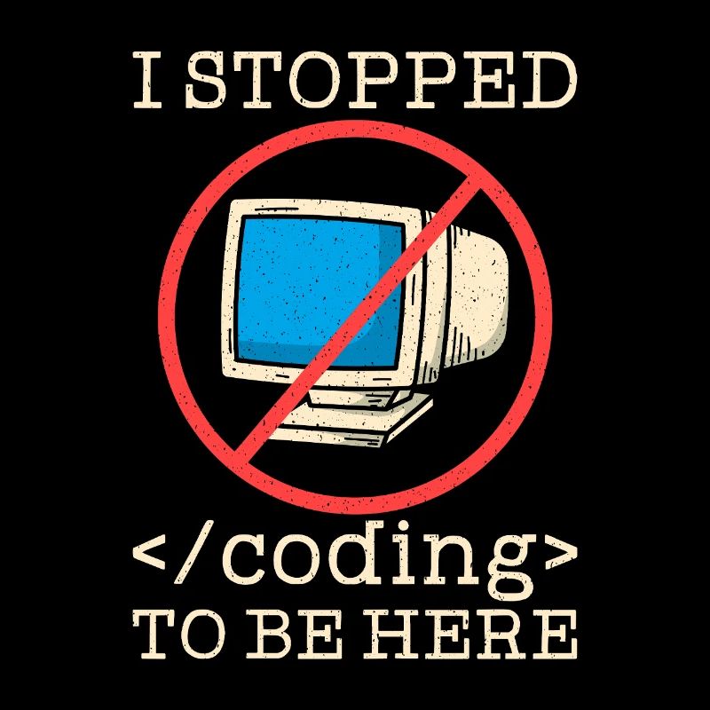 Programmer en train de coder drôle