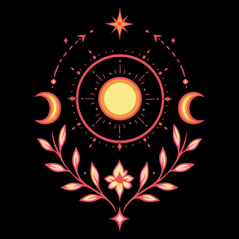 Midsummer Sun – Litha Pagan Design