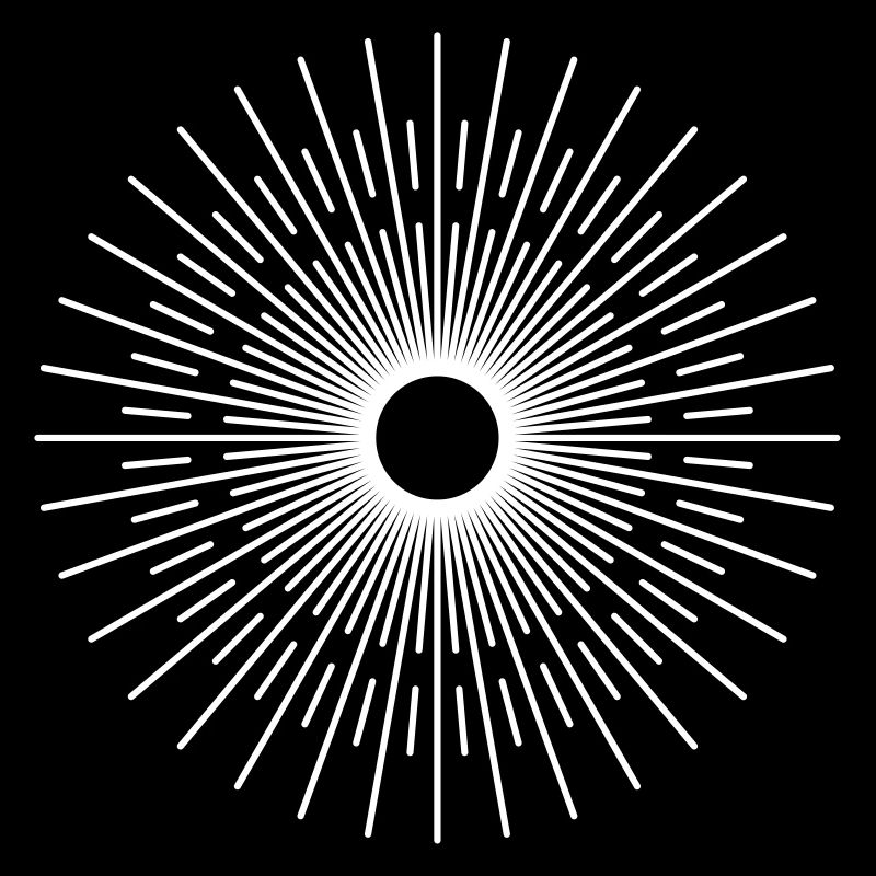 Rayons du soleil